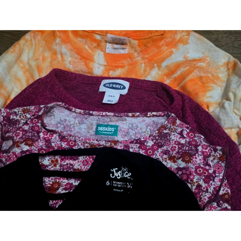 Lot Bundle Of Girls Mixed Brand Casual Clothing 13pc ALLSEASON Size 6-7